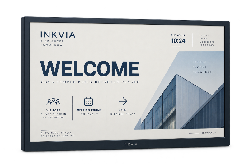 INKVIA 31.5인치 컬러 전자종이 디스플레이
